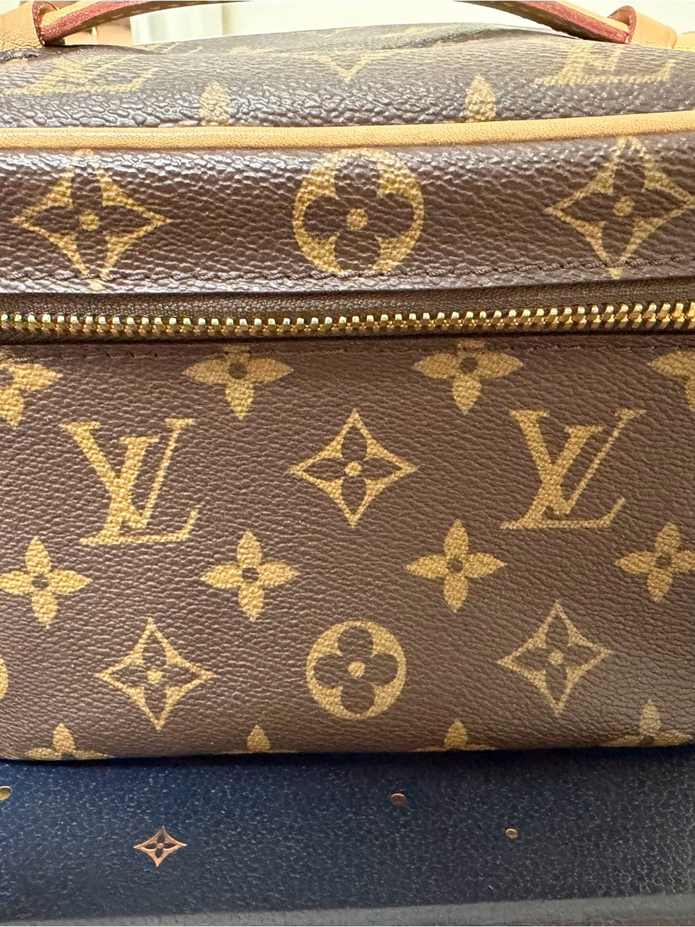 Louis Vuitton Brown Monogram Mini Vanity Bag